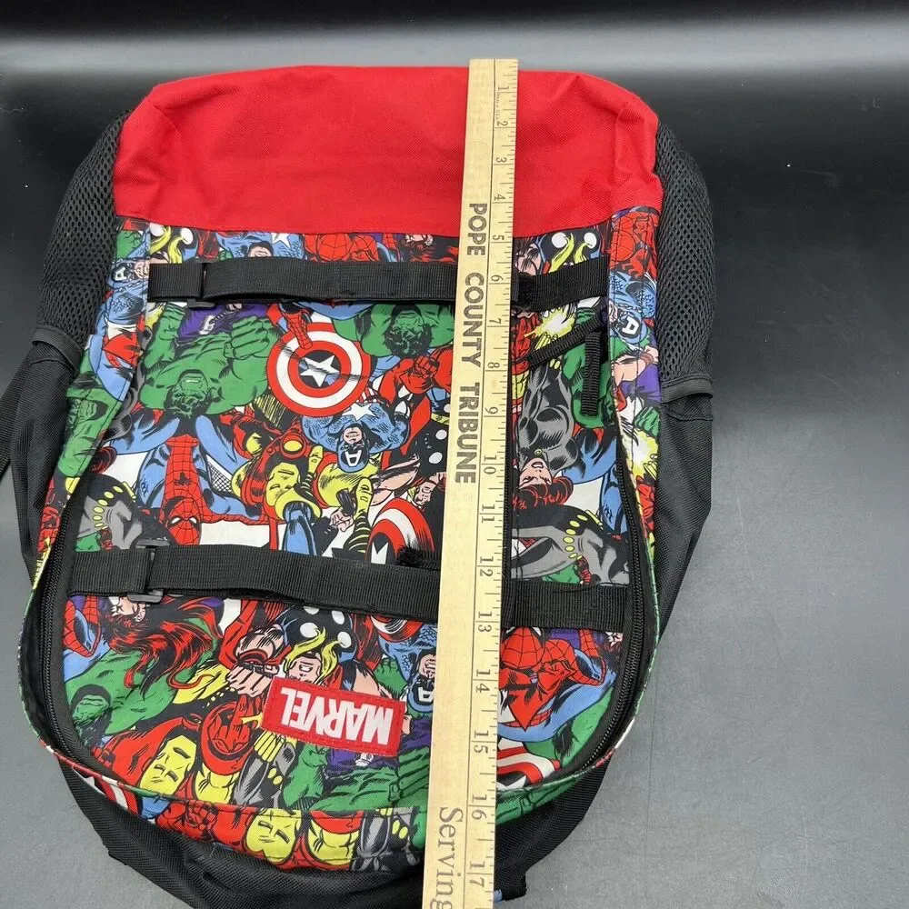 Marvel Classic Comics Style Backpack Bioworld School Travel Walmart Exclusive